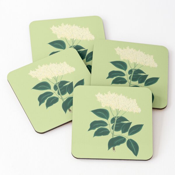 Item preview, Elderberry botanical drawing designed and sold by Luaillustration.