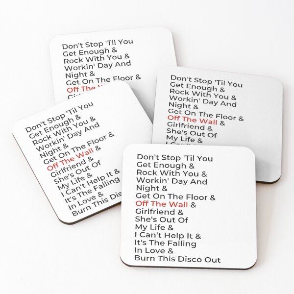 Item preview, Off The Wall Album Song List  designed and sold by loganferret.