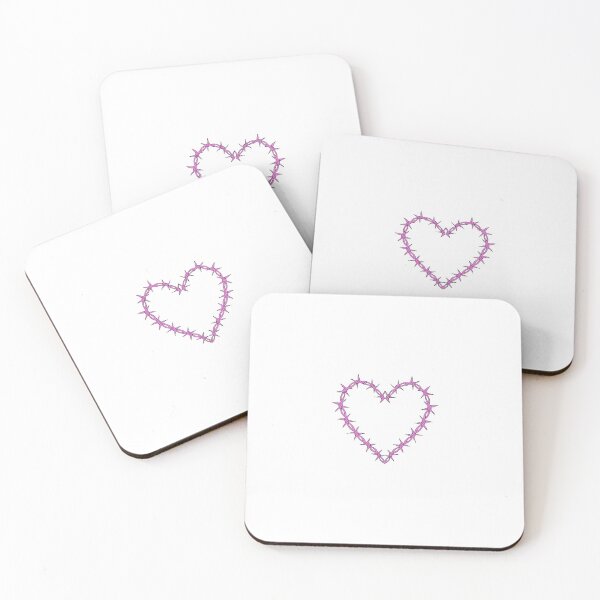 Item preview, Ignorant Tattoo Barbed Wire Heart - pink designed and sold by 10pmCreations.