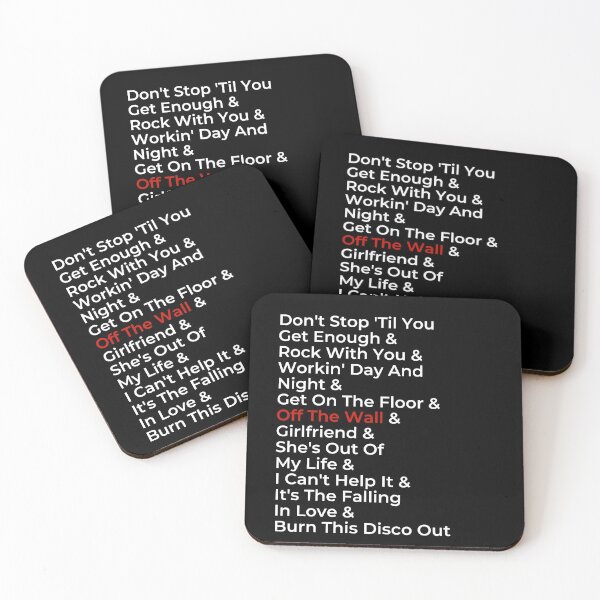 Item preview, Off The Wall Album Song List  designed and sold by loganferret.