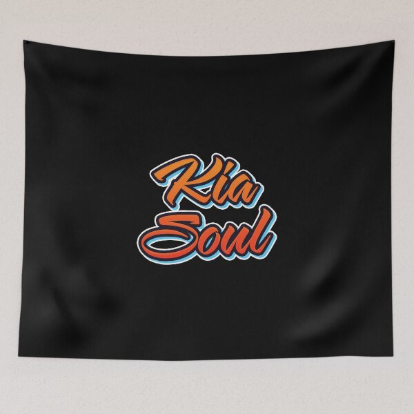 Item preview, Kia Soul - Vintage Colorful Text designed and sold by Jdm-Knights.