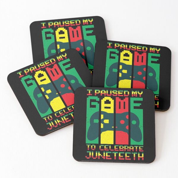 Item preview, Juneteenth Gamer I paused my game to celebrate juneteeth designed and sold by ecomdesign.