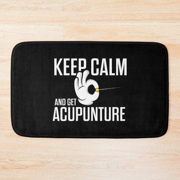 Item preview, Keep Calm And Get Acupuncture Acupuncturist designed and sold by TooFlyDesign.