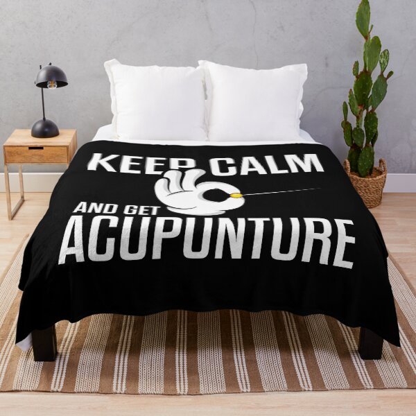 Item preview, Keep Calm And Get Acupuncture Acupuncturist designed and sold by TooFlyDesign.