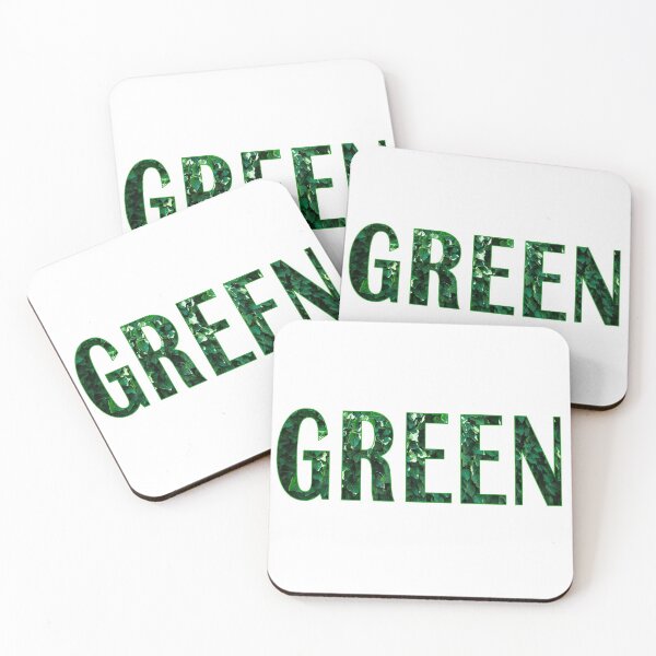 Item preview, GREEN written in IVY and green halo designed and sold by janraydesigns.