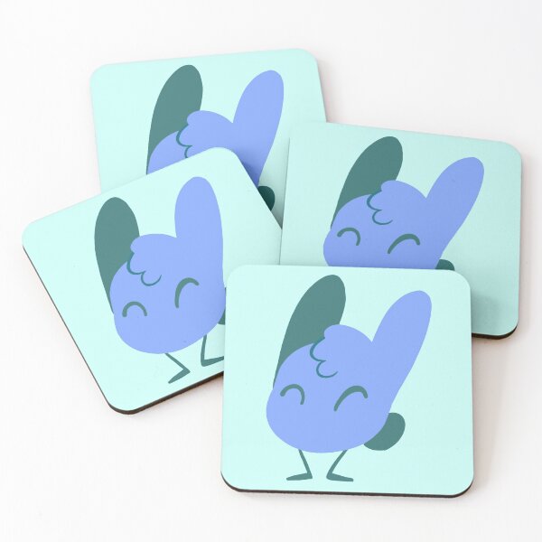 Item preview, Happy Bunny Blue designed and sold by HoppinSketch.