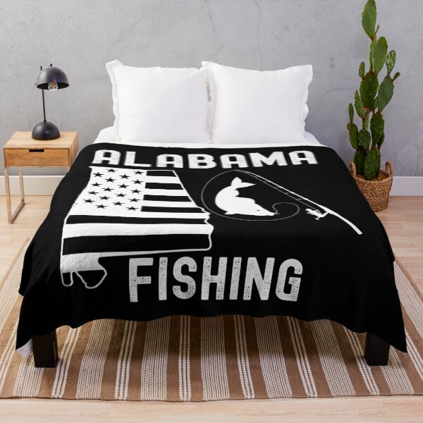 Item preview, Alabama State Flag Fishing Lovers Gifts designed and sold by fra02.