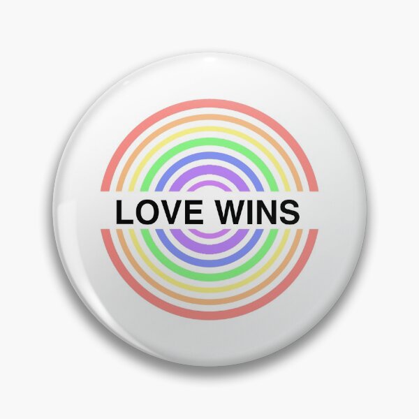 Item preview, LOVE WINS (soft circles) designed and sold by acceptablekiwi.
