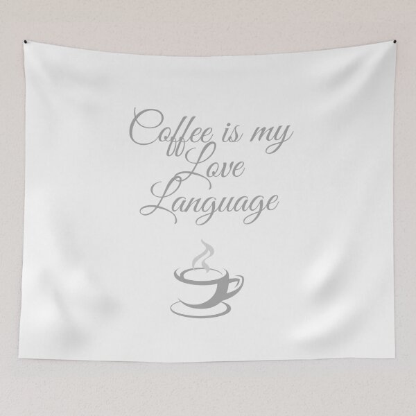 Item preview, Coffee is my Love Language. designed and sold by Fiftyandfab.