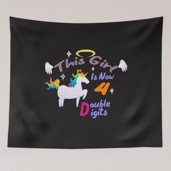 Item preview, This Girl Is Now 4 Double Digits Sweat Gift designed and sold by TownDesigns.