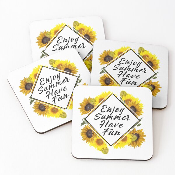 Item preview, Enjoy Summer Have Fun Sunflowers Blooming Vacations designed and sold by Dmetalx Art Apparel.