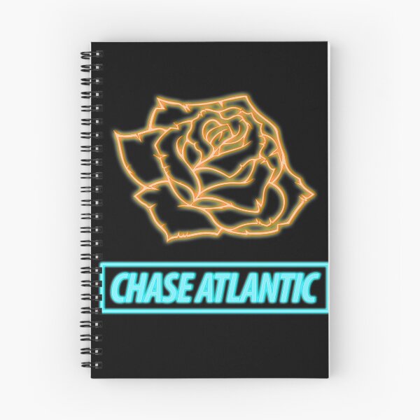 Item preview, Chase Atlantic Neon Rose Design transparent blue / orange designed and sold by Designs-Life.