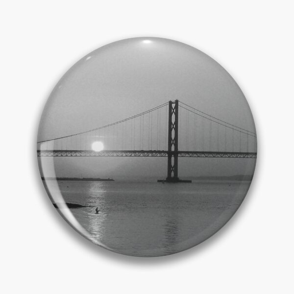 Item preview, The Forth Road Bridge at Sunset - B&W designed and sold by tomg.