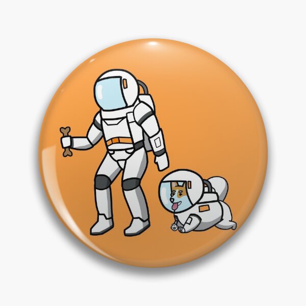 Aperçu de l'œuvre Astronaute Corgi Espace créée et vendue par patrick10reyes.