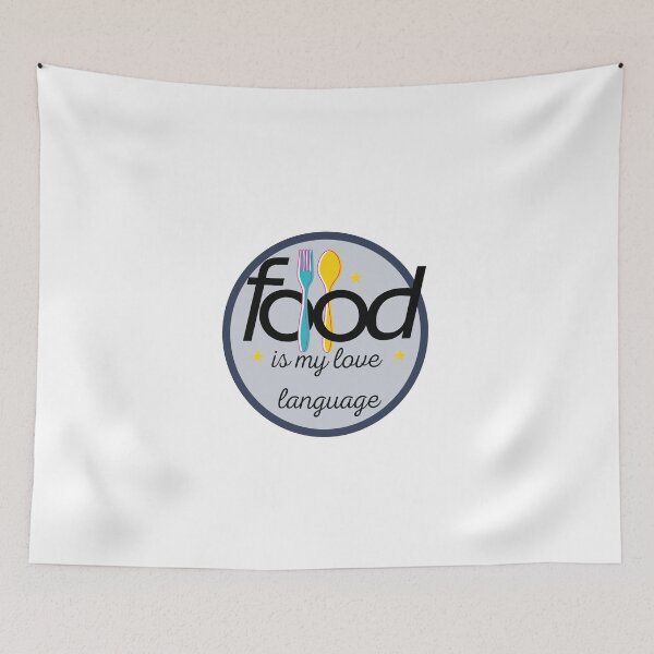 Item preview, food is my love language designed and sold by Maged Qasem.