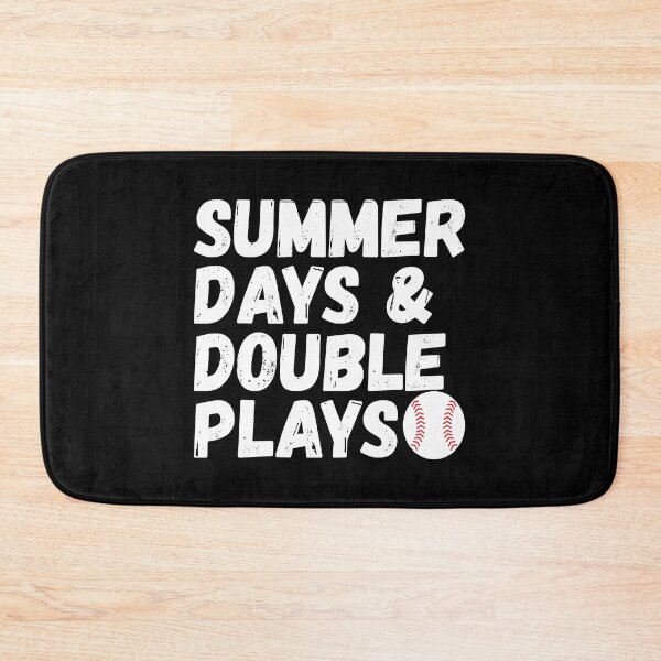 Item preview, Summer Days And Double Plays Baseball designed and sold by TooFlyDesign.