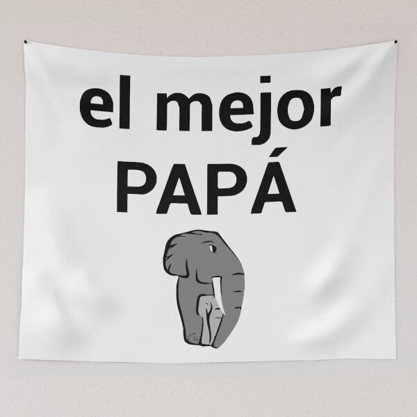 Item preview, El mejor Papá designed and sold by ALEFANTICA.
