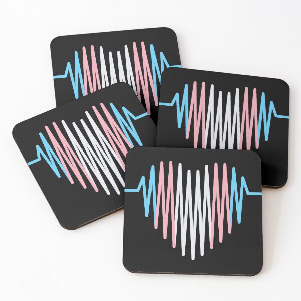 Item preview, Transsexuality Heartbeat | LGBTQ Pride designed and sold by Petra Becker.