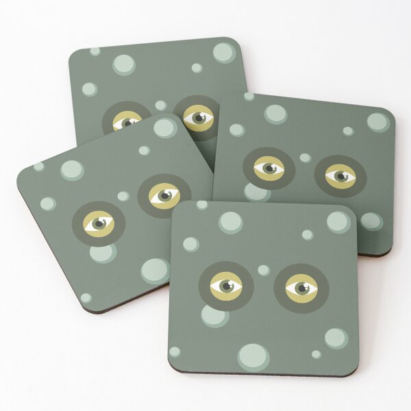 Item preview, Green funny eyeball with bulbs  designed and sold by OlhaN.