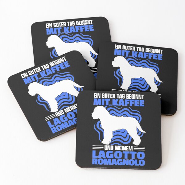 Item preview, Lagotto Romagnolo and Coffee Lagotto saying designed and sold by madgrfx.