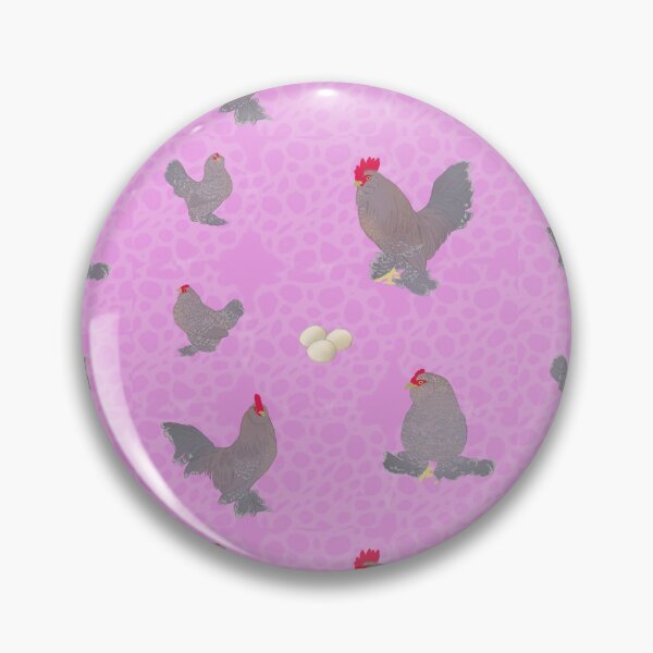 Item preview, Porcelain Belgian D'Uccle Pattern Pink designed and sold by Ashley Gagnon.