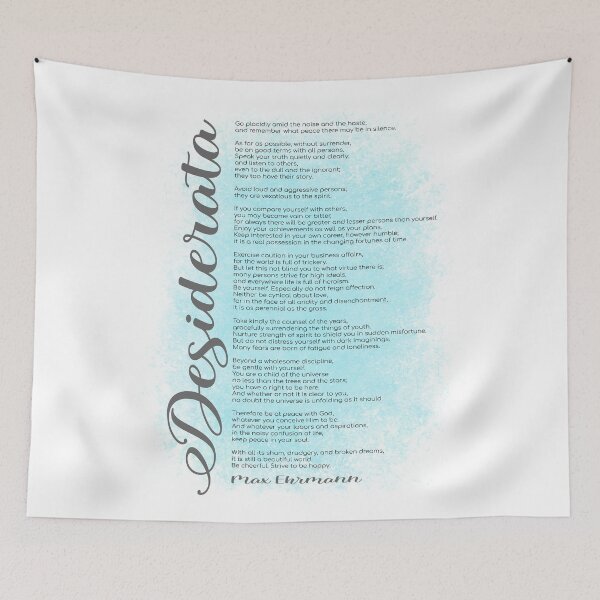 Item preview, Desiderata Poem by Max Ehrmann designed and sold by EKartPrints.