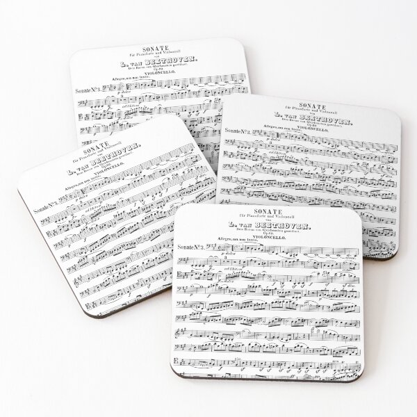 Item preview, Beethoven Cello Sonata No. 3 designed and sold by bhconn.