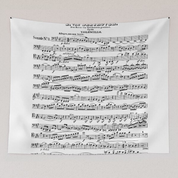 Item preview, Beethoven Cello Sonata No. 3 designed and sold by bhconn.