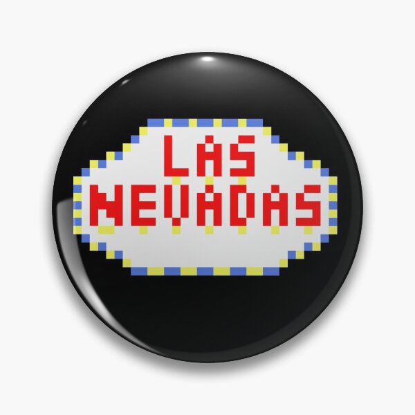 Item preview, Las Nevadas Sign Pixel Art Black (Dream SMP) designed and sold by artsydoodles.