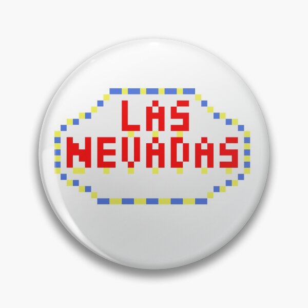 Item preview, Las Nevadas Sign Pixel Art Sticker (Dream SMP) designed and sold by artsydoodles.