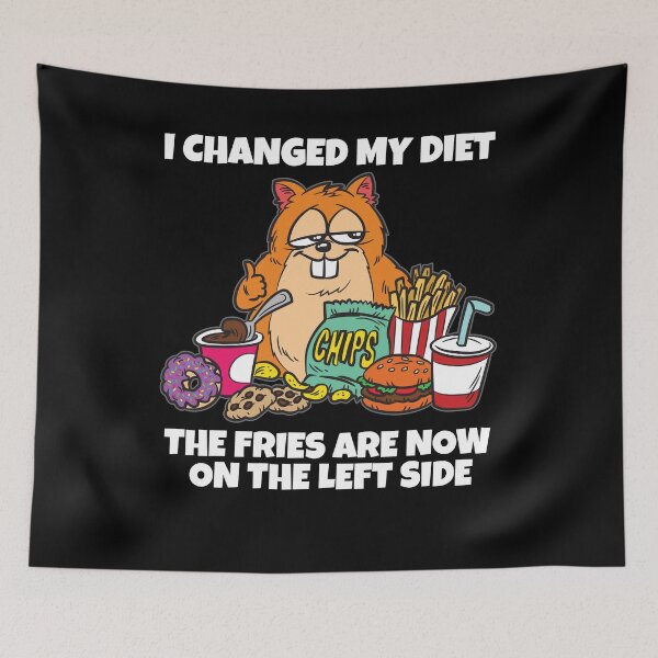 Item preview, I changed my Diet Funny Chubby Humor designed and sold by Moonpie90.