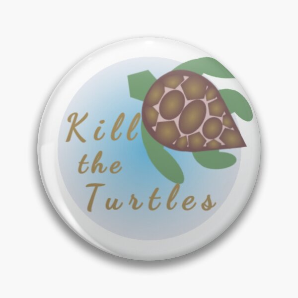 Item preview, Kill the Turtles Ironic VSCO Sticker designed and sold by 1312riotgrrrl.