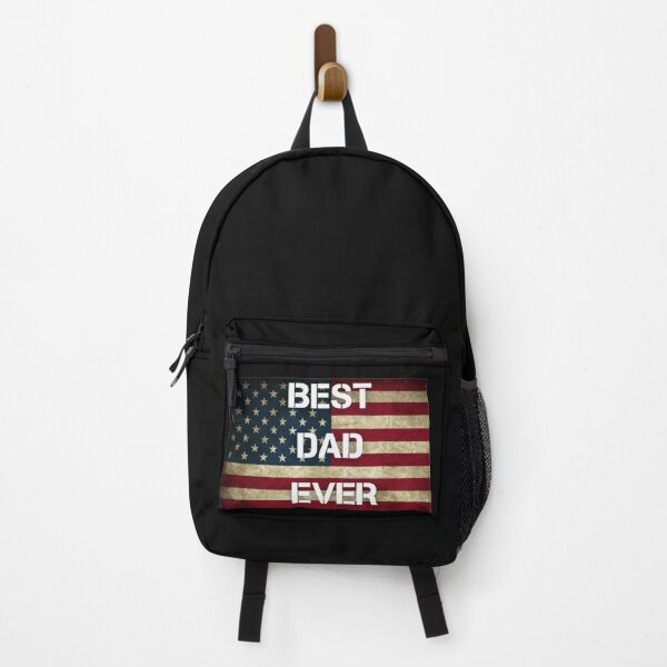 Item preview, best dad ever with us american flag  designed and sold by girlschance.
