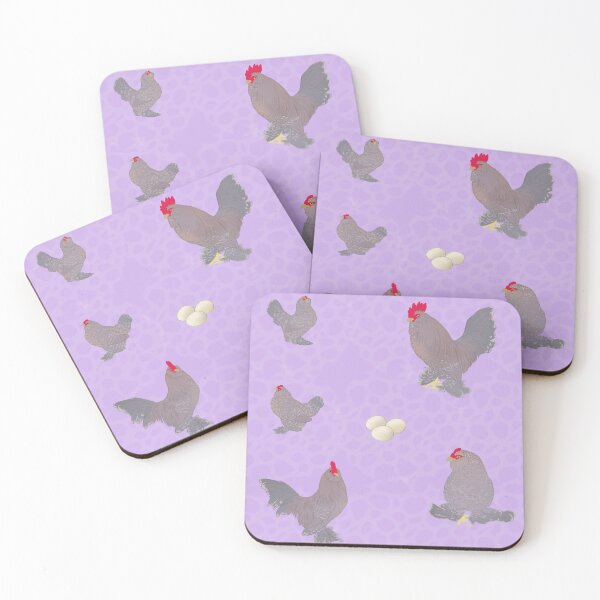 Item preview, Porcelain Belgian D'Uccle Pattern Purple designed and sold by Ashley Gagnon.