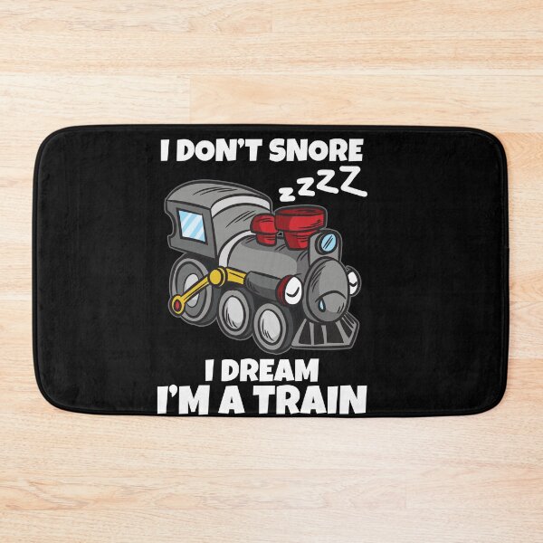 Item preview, I dont snore i dream im a train model railway joke designed and sold by Moonpie90.