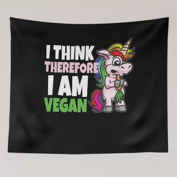 Item preview, I Think Therefor I am Vegan designed and sold by Moonpie90.