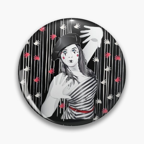 Item preview, Mime Girl Artist Pause designed and sold by Nobiya.