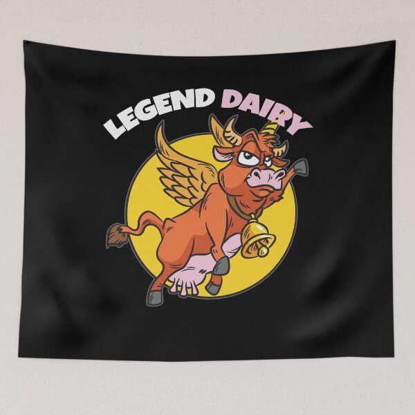 Item preview, Legend Dairy Cow Milk Farmer Humor designed and sold by Moonpie90.
