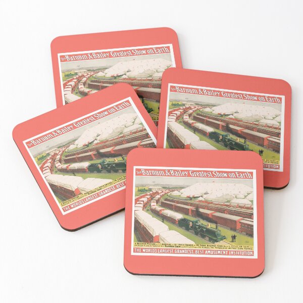 Item preview, Barnum And Bailey Trains Arriving - Greatest Show on Earth - 1899 designed and sold by warishellstore.
