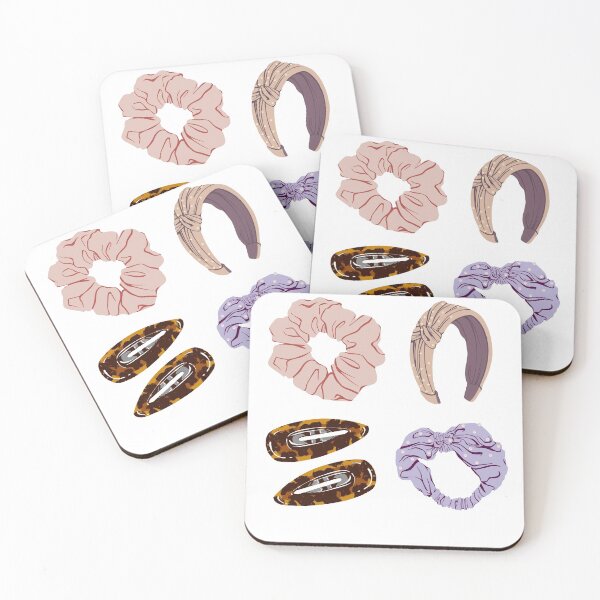 Item preview, Cute Hair Accessories Sticker Pack  designed and sold by BelindaDesigns.
