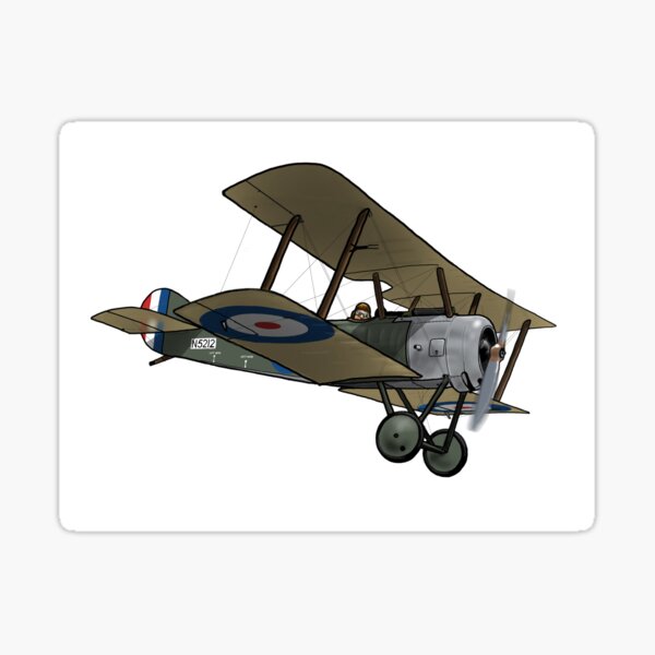 Sopwith Pup by Edward Ward Sticker