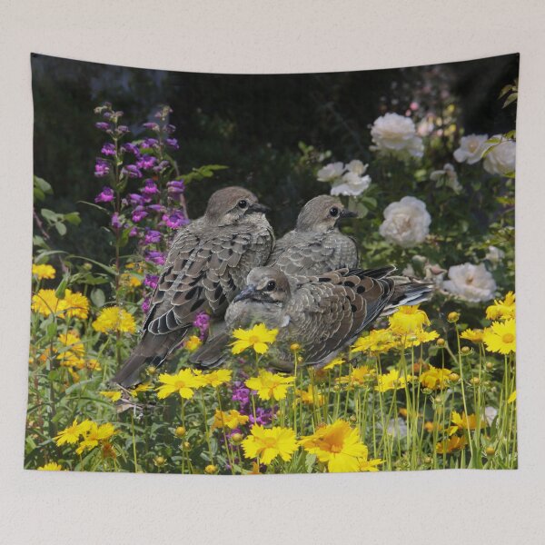 Item preview, Three Babies in the Garden designed and sold by heatherfriedman.