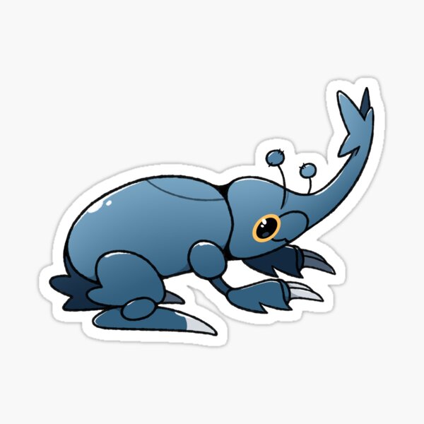 Fighting Beetle Sticker