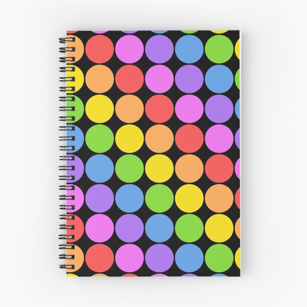 Item preview, Rainbow Dots | 70s Rainbow | Mod Rainbow Circles designed and sold by WandaStar.