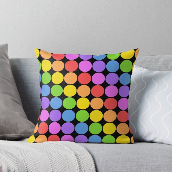 Item preview, Rainbow Dots | 70s Rainbow | Mod Rainbow Circles designed and sold by WandaStar.