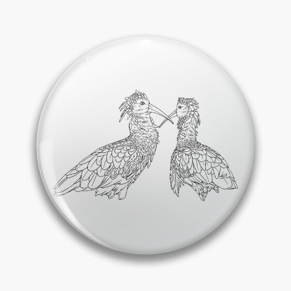 Item preview, Pair of Ibis Birds designed and sold by TumbleCreek.