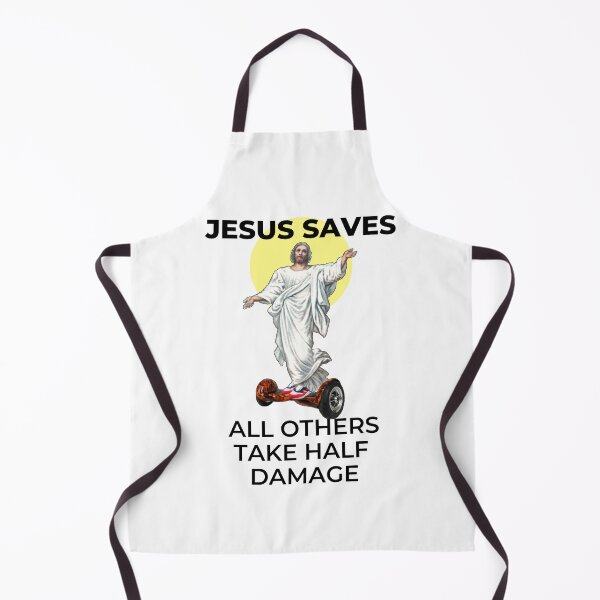 Item preview, Jesus Saves All Others Take Half Damage Segway designed and sold by loganferret.
