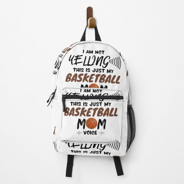 Item preview, I Am Not Yelling This is Just My Basketball Mom Voice designed and sold by 52andretired.