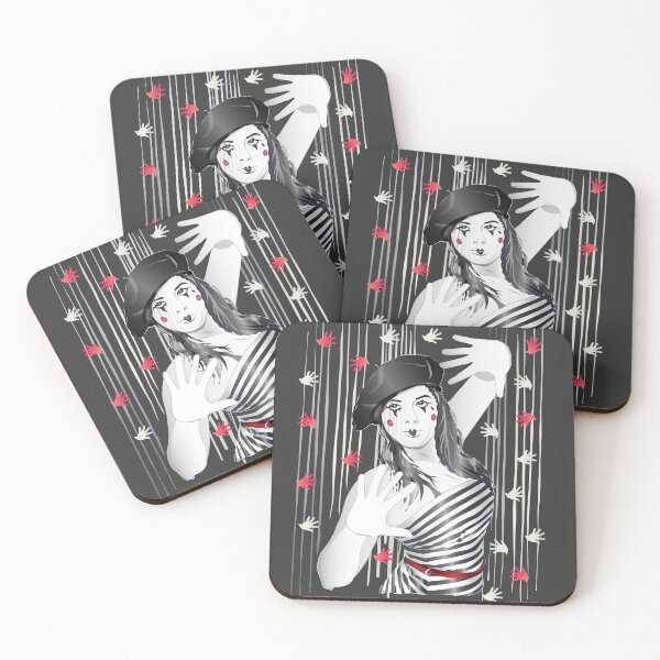 Item preview, Mime Girl Artist Pause designed and sold by Nobiya.