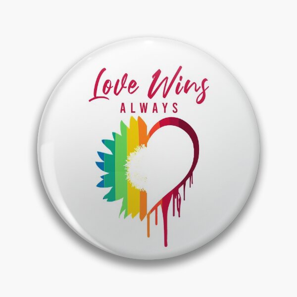 Item preview, Love Always Wins Rainbow Sunflower Heart Melting designed and sold by Dmetalx Art Apparel.